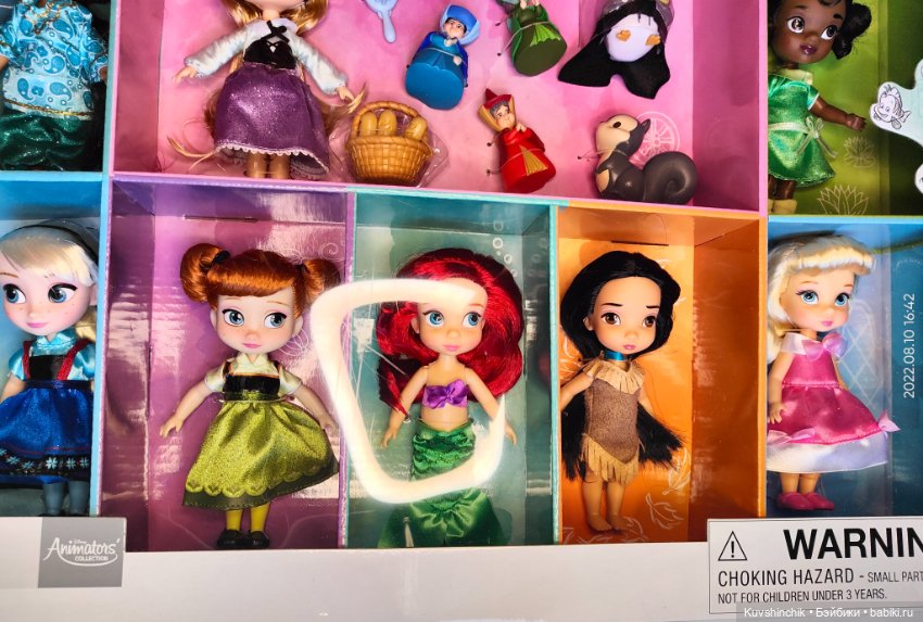 Подарочный набор кукол Disney Animators Mini 2018 (фото 2)