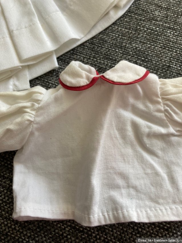 Белый комплект хлопок.винтаж, Хейди Отт (фото 6)