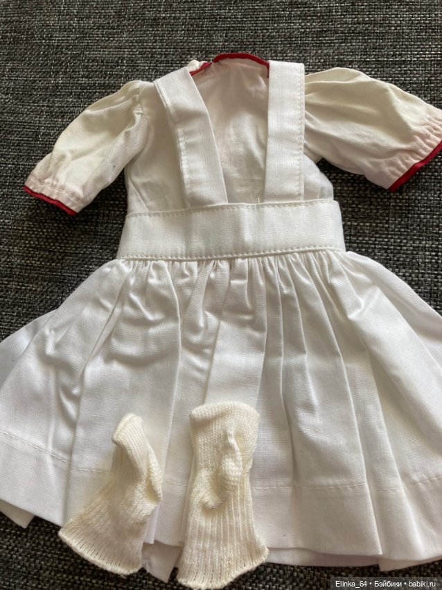 Белый комплект хлопок.винтаж, Хейди Отт (фото 2)