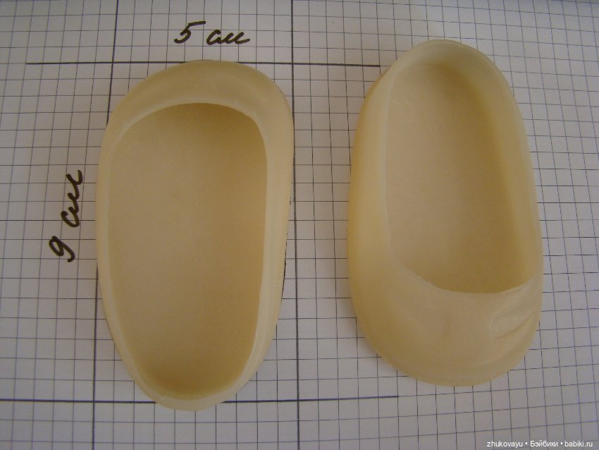 Туфельки для большой куклы СССР (фото 3)