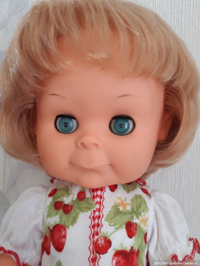 Кукла Топтыжка Spielzeug Rauenstein ГДР Обижулька (фото 2)