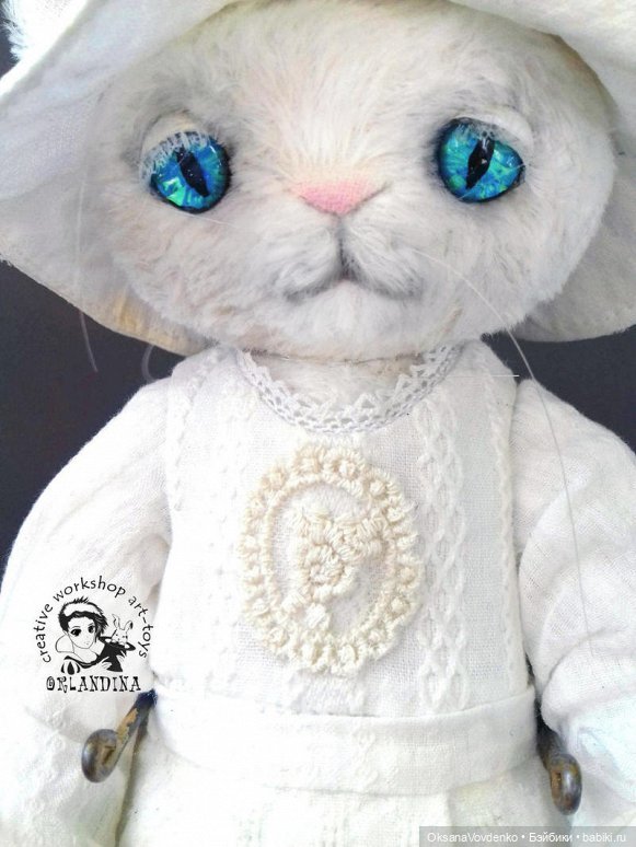 Вайнона ООАК тедди кошечка от Орландины (фото 7)