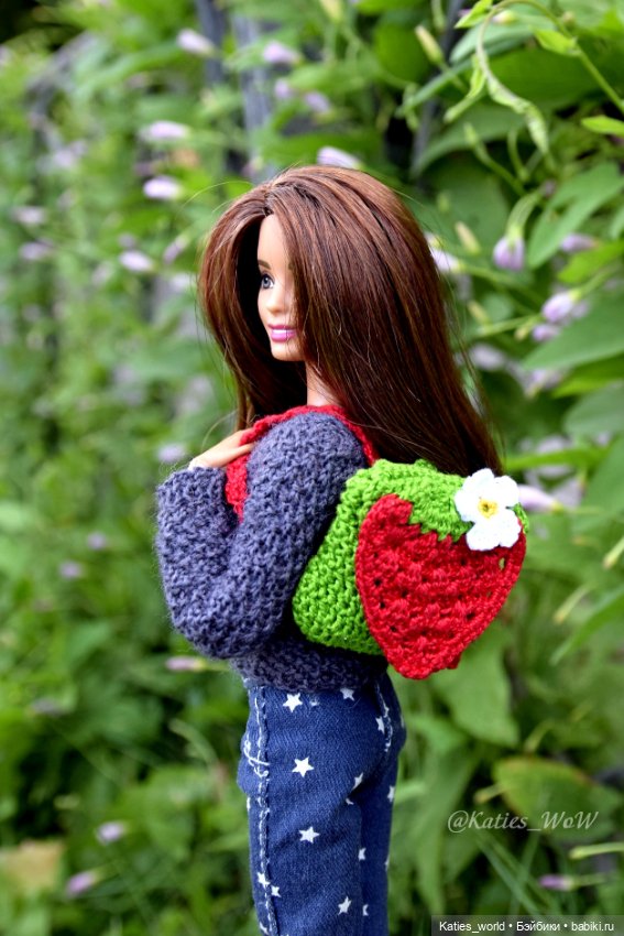 Сумка, рюкзак для кукол 1/6, барби, бжд, азон, FR, RH (фото 2)