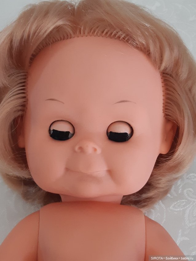 Кукла Топтыжка Spielzeug Rauenstein ГДР Обижулька (фото 6)