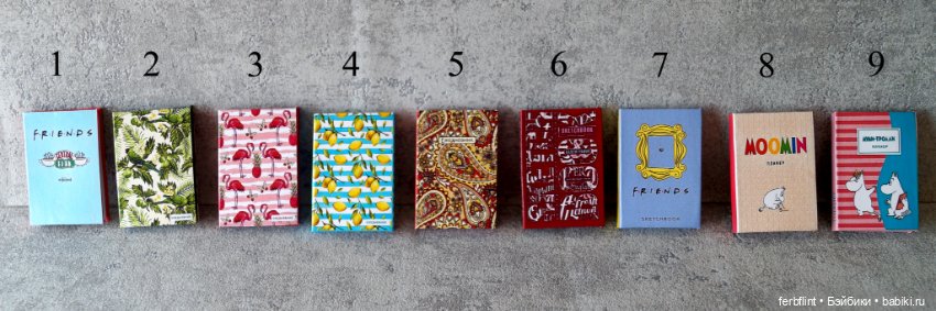 Ежедневники в книжной обложке (масштаб 1:6) (фото 2)