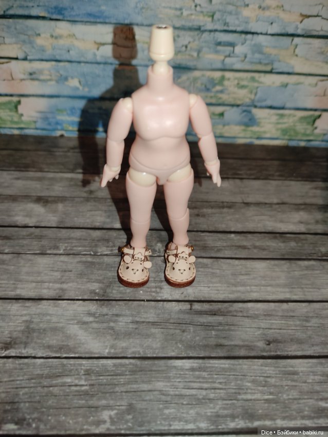 Обувь, ботинки для обитсу, нендройд, медовушек 1/12 (фото 5)