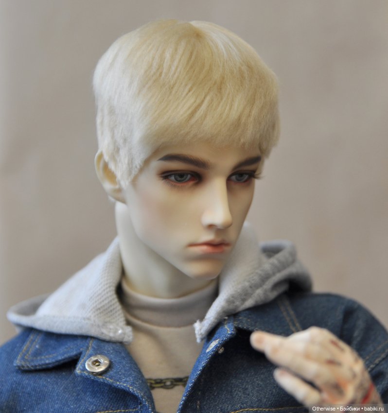 Челка - Парик с короткой стрижкой - мохер - искуственный мех (фото 9)