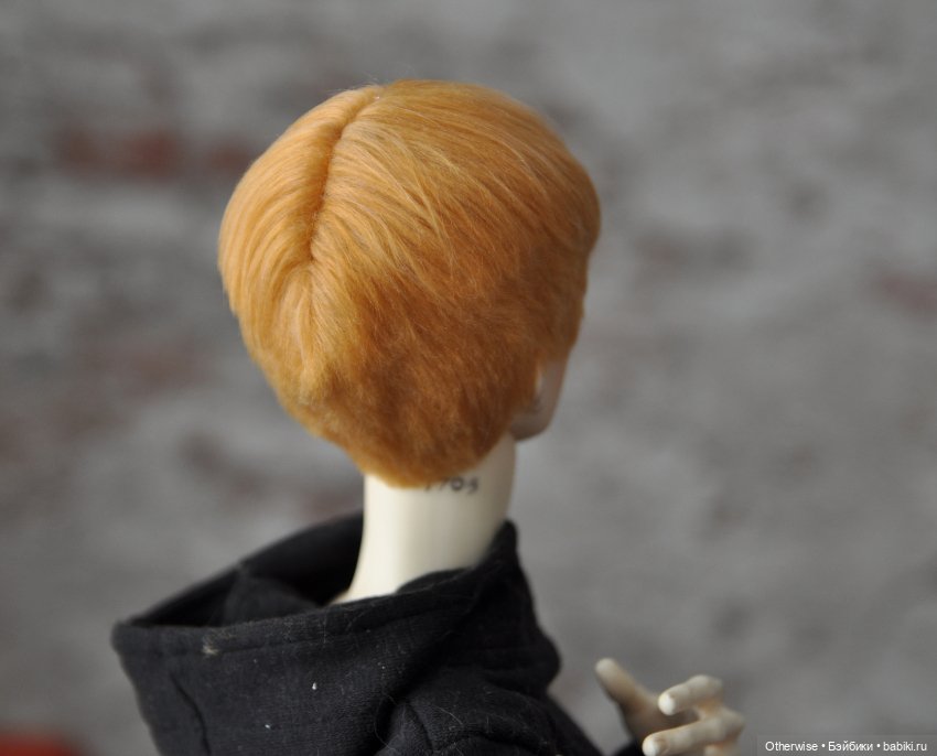 Челка - Парик с короткой стрижкой - мохер - искуственный мех