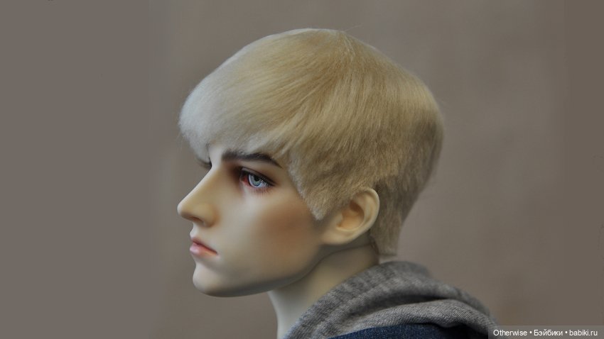 Челка - Парик с короткой стрижкой - мохер - искуственный мех (фото 2)