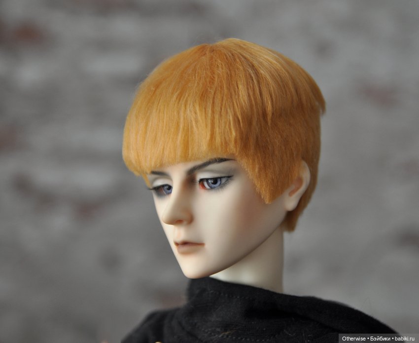 Челка - Парик с короткой стрижкой - мохер - искуственный мех