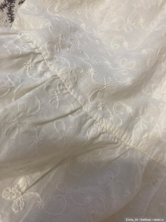 Нежное платье батист- хлопок (фото 6)