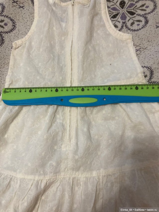 Нежное платье батист- хлопок (фото 8)
