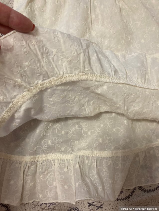 Нежное платье батист- хлопок (фото 2)
