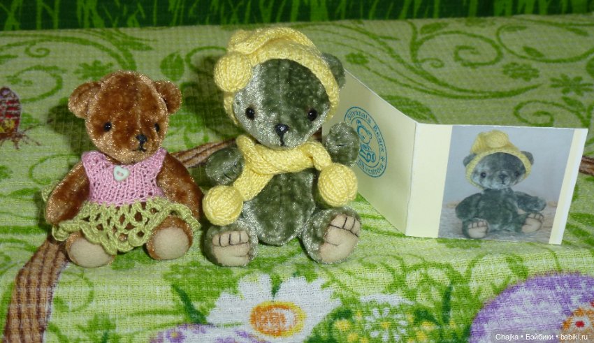 Авторский мишка тедди - Эрик - 7 см . В ед.экз (фото 6)