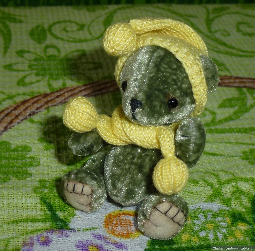 Авторский мишка тедди - Эрик - 7 см . В ед.экз (фото 5)