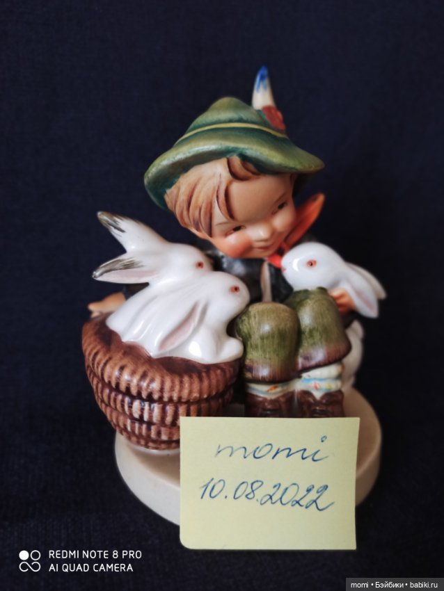 Фарфоровая статуэтка от Goebel (фото 6)