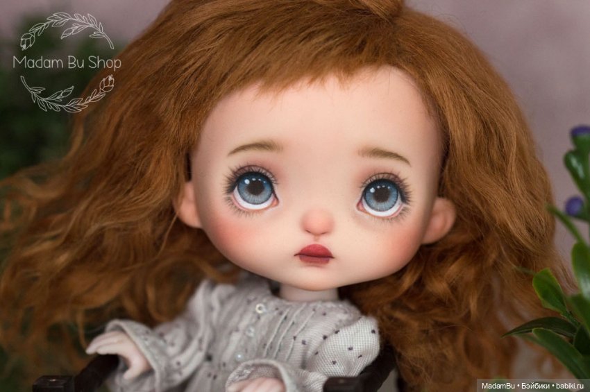 ООАК шарнирная рыжая малышка (фото 3)