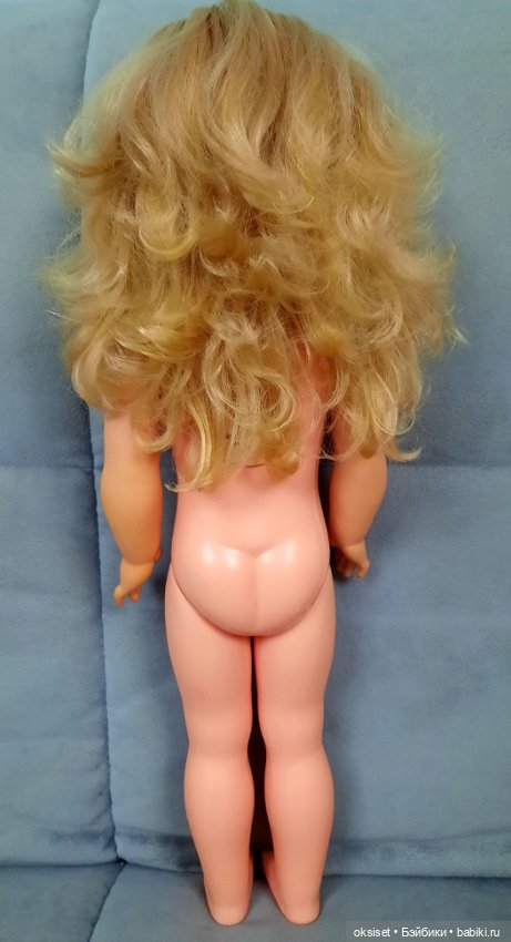 Красивая кукла ГДР с длинными волосами (фото 3)
