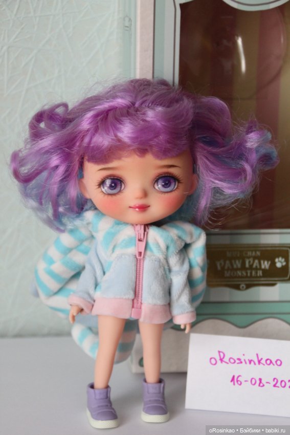 Продам ООАК [H002-O] Hachichi Series- Paw Paw Monster (фото 4)