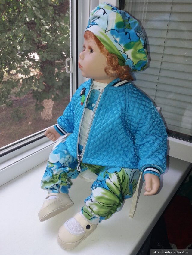 Комплект "Яркая бирюза" — Одежда для кукол (фото 4)