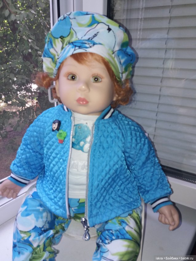 Комплект "Яркая бирюза" — Одежда для кукол (фото 5)