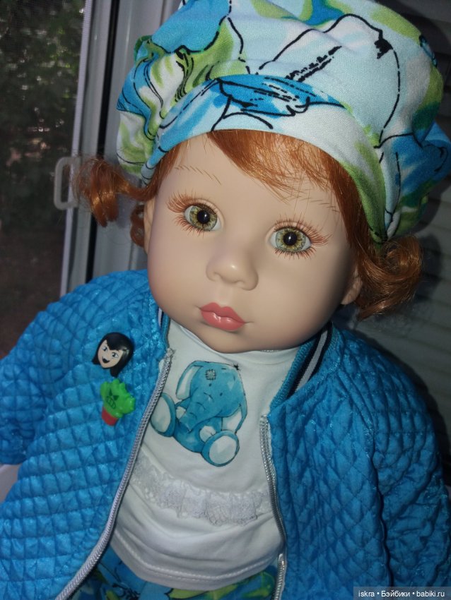 Комплект "Яркая бирюза" — Одежда для кукол (фото 3)
