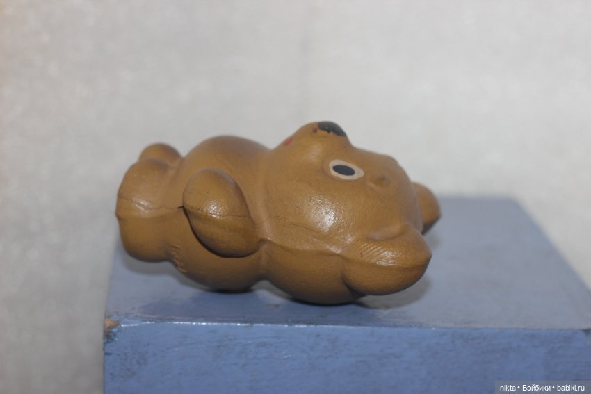 Резиновая игрушка СССР * Мишка * (фото 4)