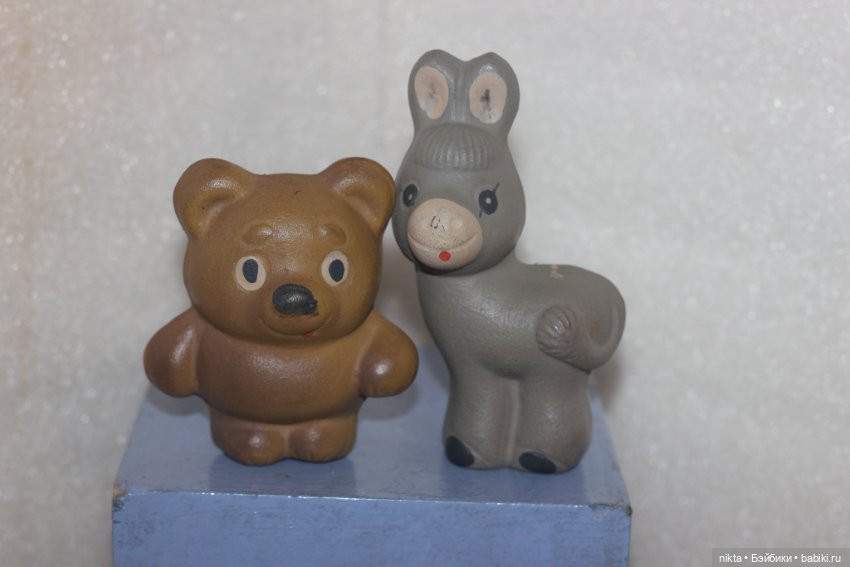 Резиновая игрушка СССР * Мишка * (фото 6)