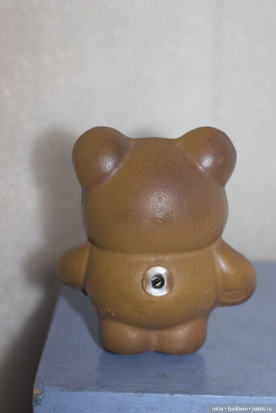 Резиновая игрушка СССР * Мишка * (фото 2)