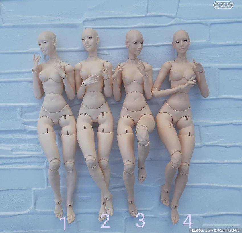 Шарнирная кукла серии "Fabulous forever" body-3, молд "Мари" (фото 2)