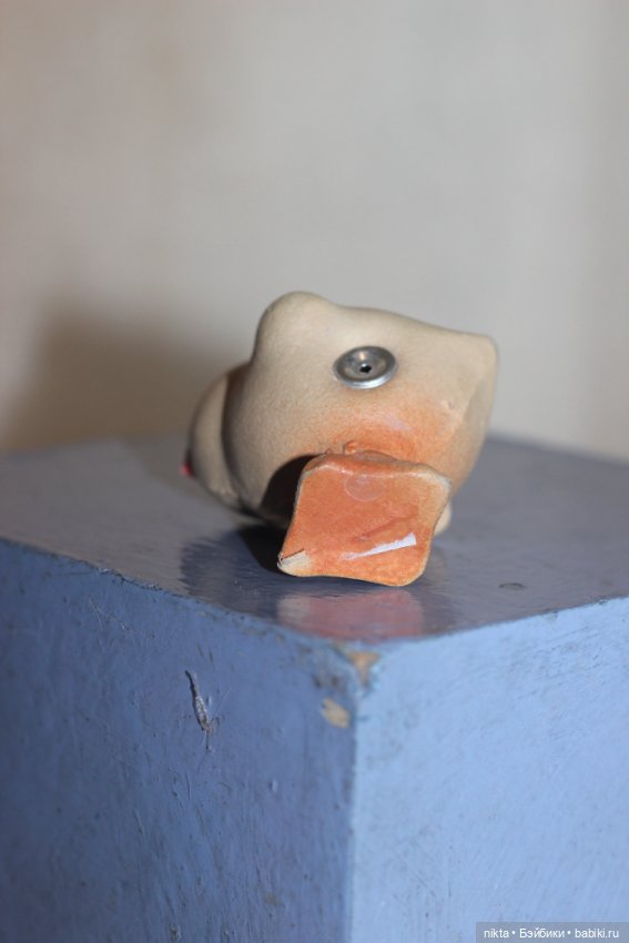 Резиновая игрушка СССР * Цыпленок * Красный треугольник (фото 5)