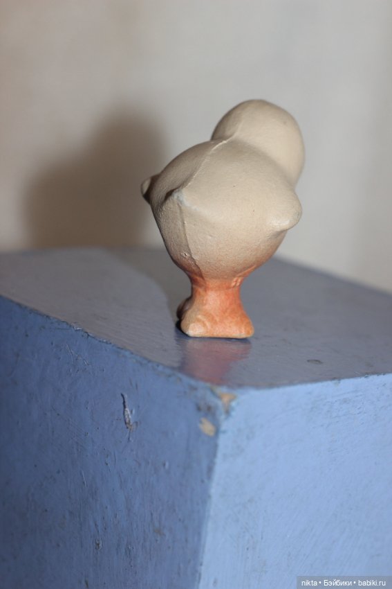 Резиновая игрушка СССР * Цыпленок * Красный треугольник (фото 3)