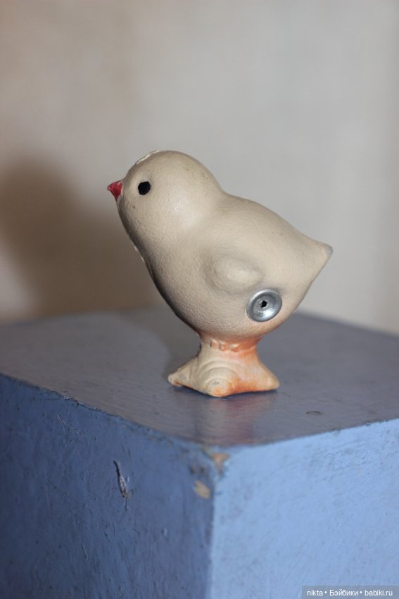 Резиновая игрушка СССР * Цыпленок * Красный треугольник (фото 4)
