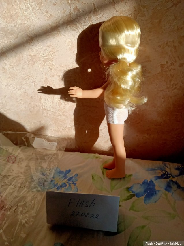 Marina and pau блонди с хвостиками 40 см (фото 8)