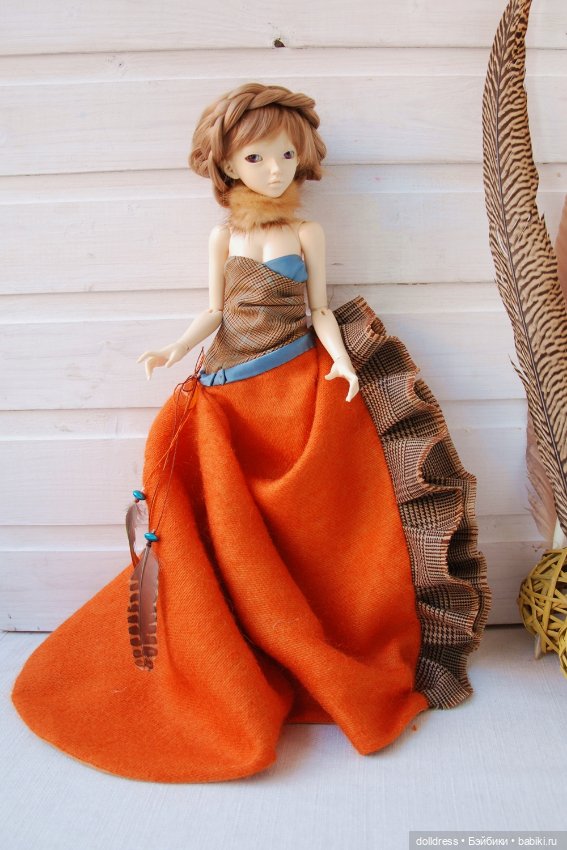 Платье "Альбион" — Одежда для BJD