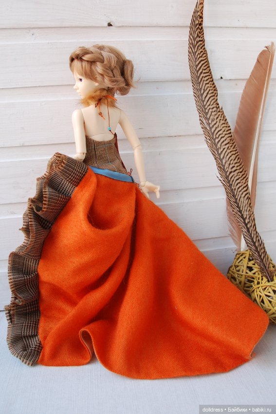Платье "Альбион" — Одежда для BJD (фото 4)