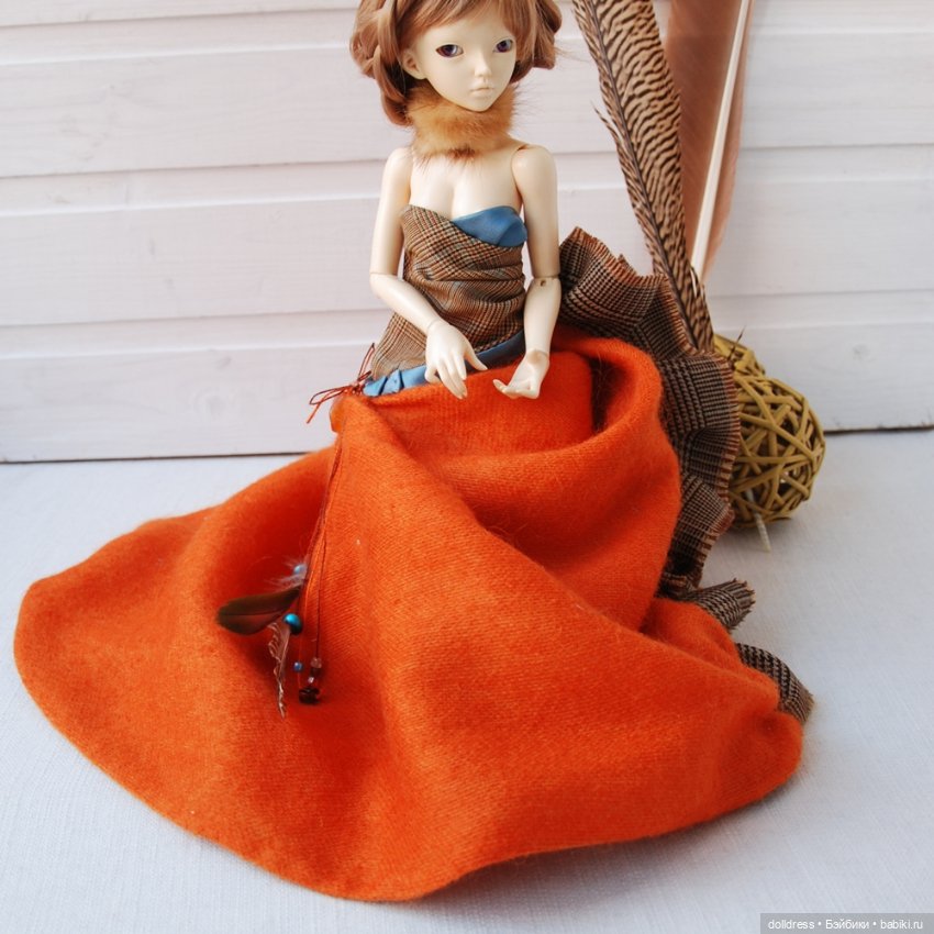 Платье "Альбион" — Одежда для BJD (фото 5)