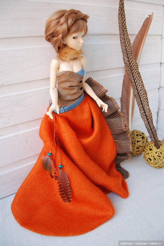 Платье "Альбион" — Одежда для BJD (фото 2)