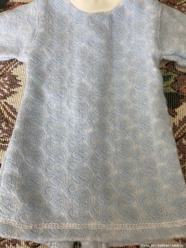 Голубой комплект( новый) — Одежда для кукол (фото 3)