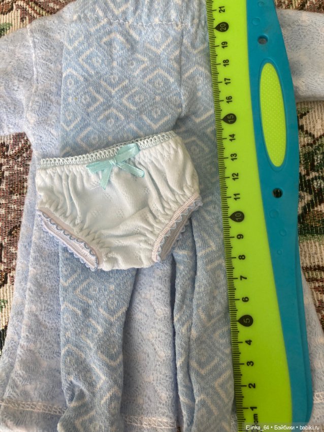 Голубой комплект( новый) — Одежда для кукол (фото 9)