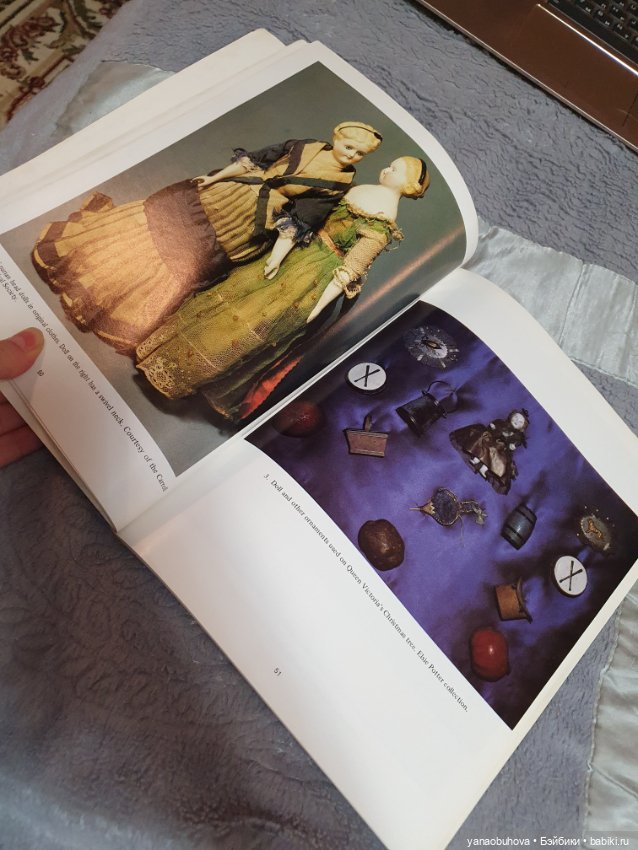 Винтажный журнал по антикварным куклам на Новогоднюю тему (фото 6)