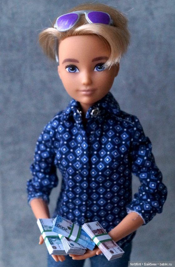 Миниатюрные деньги в масштабе 1:6 (фото 4)