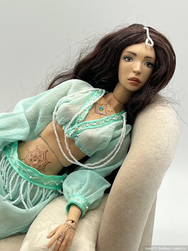 Девочка Анастасии Дедковой фарфор (фото 2)