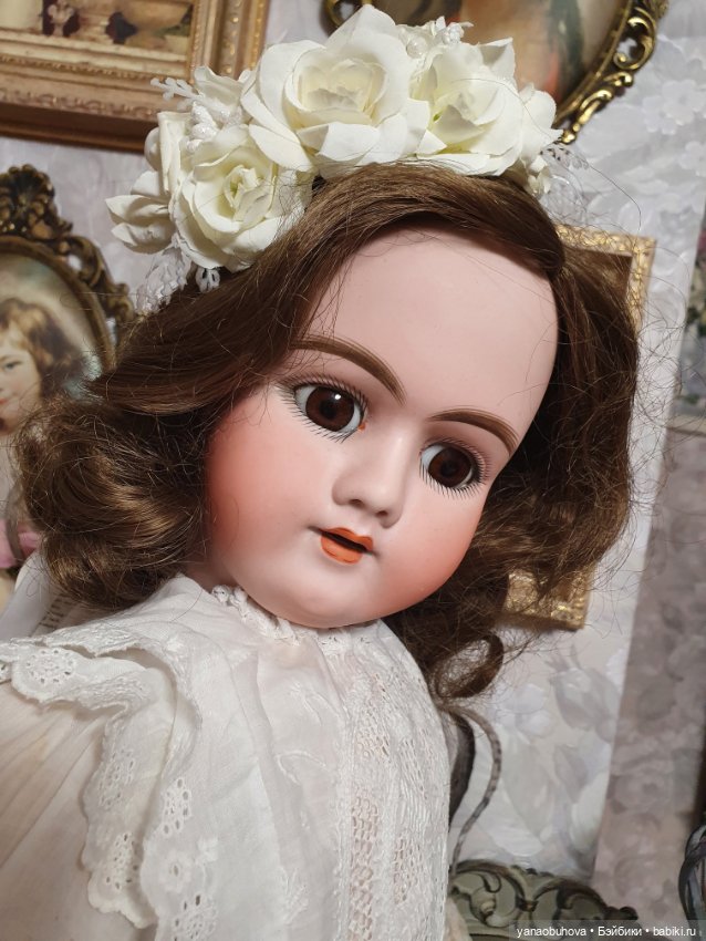 Антикварная кукла Хандверг 99, рост 65 см (фото 4)