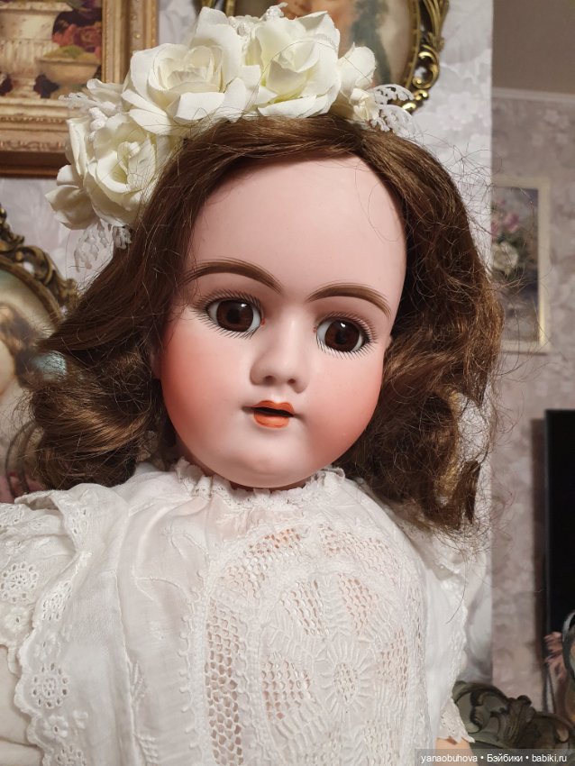Антикварная кукла Хандверг 99, рост 65 см (фото 6)