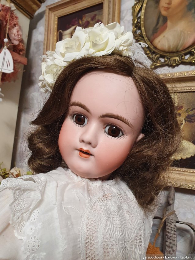 Антикварная кукла Хандверг 99, рост 65 см (фото 5)