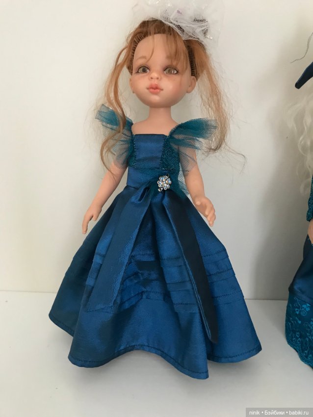 Платье для кукол Paola Reina (Паола Рейна) и других похожего формата (фото 3)