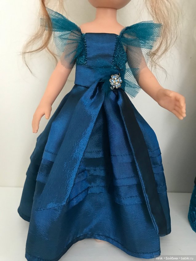 Платье для кукол Paola Reina (Паола Рейна) и других похожего формата