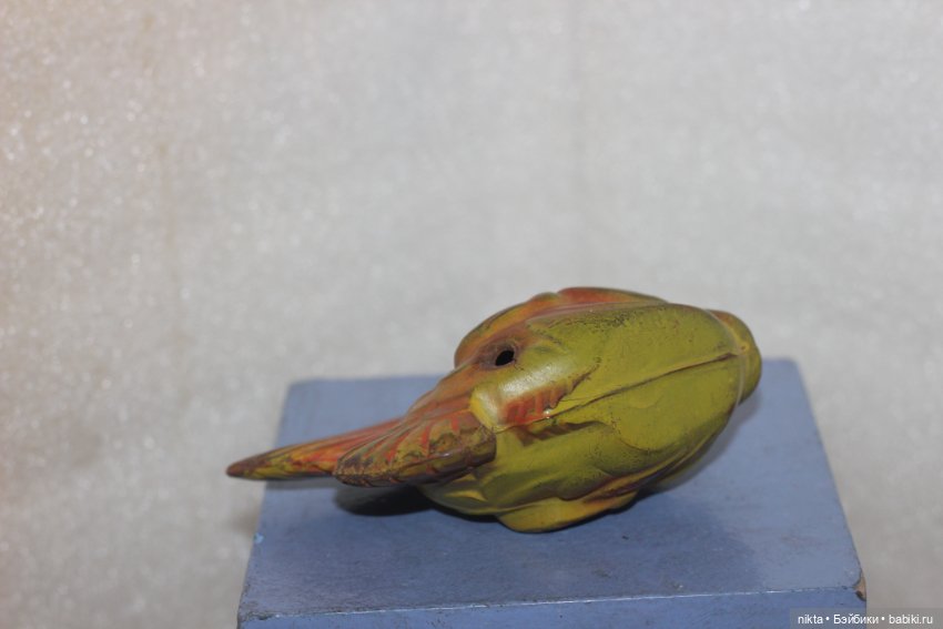 Резиновая игрушка СССР * Золотая рыбка * Большая (фото 5)