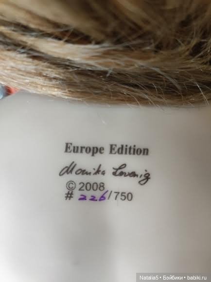 Ханна от Моники Левениг — Коллекционные куклы (фото 2)